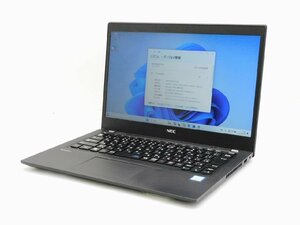 【1円スタート】NEC VersaPro VKT16B-5 PC-VKT16BZG5 Core i5 8265U 8GB 128GB(M.2 NVMe SSD) 13.3インチ HD (1366×768) Windows11Pro