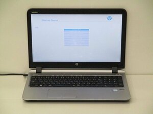 【1円スタート】hp ProBook 450 G3 N8K04AV Core i5 6200U 2.3Ghz 8GB 15.6インチ OSなし BIOSのみ