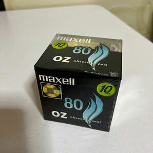 未開封未使用品 MD 10枚セット maxell OZ 80分 10pack 録音用ミニディスク 日本製 OZMD80.10P 日立マクセル 日本製の画像1