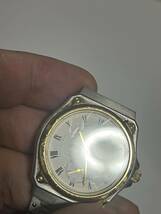 SEIKO セイコー QZ メンズ腕時計 SILVER WAVE シルバーウェーブ 2628-0060 スモセコ 白文字盤　電池切れ　未チェックのジャンク扱い_画像6