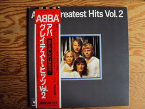 アバ／アバ・グレイテスト・ヒッツVol２　国内盤レコード