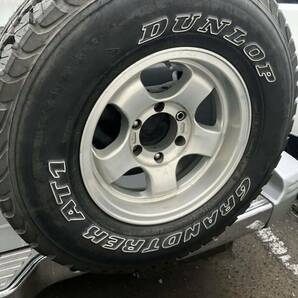 （2021年製/バリ溝）オープンカントリー MT 265/75r16 4本＋グランドレック AT1 1本 ホイール付pcd139.7の画像9