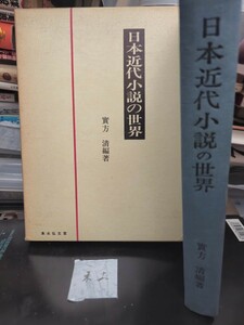 日本近代小説の世界　實方 　清水弘文堂　昭44【管理番号東cp本土-404】