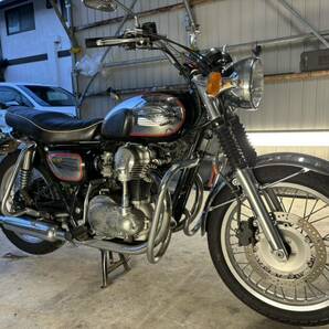 W650 実働 機関良好 19500キロ 平成16年式EJ650A バーチカルツイン W400 W800 車検付も可能の画像2