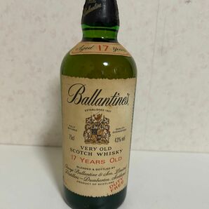  古酒 バランタイン 17年 Ballantine VERY OLD スコッチ ベリーオールド　未開栓 ウイスキー 