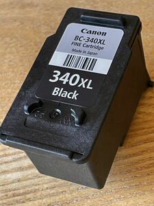 Canon キャノン 空インクカートリッジ　BC-340XL ブラック 使用済