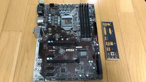 動作確認済み　MSI Z170-S01 LGA1151 Z170 ATX マザーボード