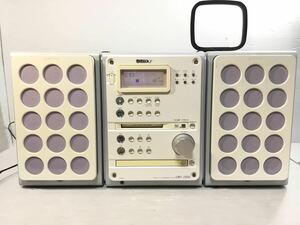 [K-2024]ジャンク品 SONY HCD-J300 コンパクトディスクデッキレコーダー★ソニー ラジオFM/AM 試聴OK☆売り切り 1円スタート♪