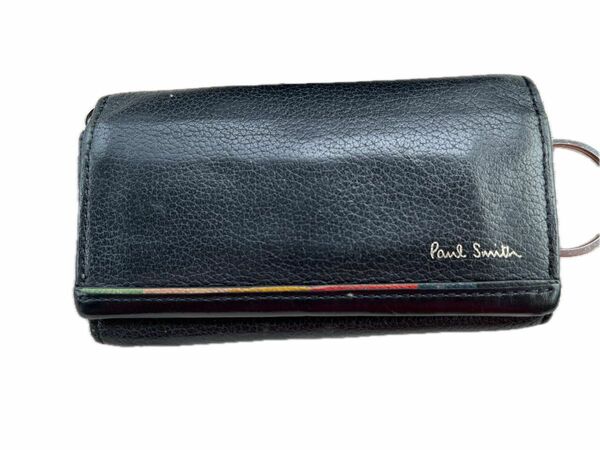 Paul Smith キーケース ブラック 牛革