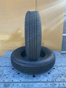 ★☆直接引き取りも可能！！(525)　ダンロップ SPLT33M 175/80R15 101/99L バリ溝2本セット☆★