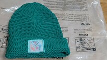 C.E CAV EMPT POLY KNIT CAP #GREEN [CES24G03] ビーニー ニットキャップ ニット帽 日本製 未着用品_画像1