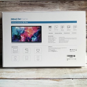 ■Dragon Touch S1 PRO 4K ISP 15.6インチ ポータブルモニター HDR FreeSync sRGB Type-C/Mini HDMI ドラゴンタッチ モバイルモニターの画像9