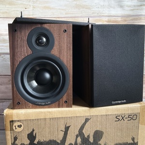 ■Cambridge Audio SX-50 DWN(Dark Walnut) ペア ブックシェルフスピーカー ケンブリッジオーディオ