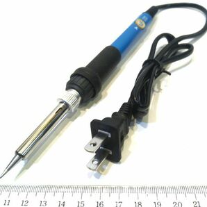 半田こて 60W 電子工作用 SOLDERING IRON 予熱温度: 200～450 ℃ セラミック加熱コア  ★鄭5の画像1