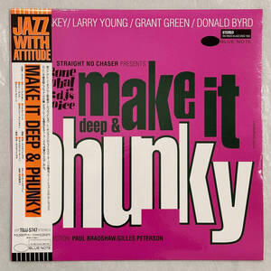 ■1992年 新品同様 オリジナル 国内盤 Various - Make It Deep & Phunky 12”LP TOJJ-5747 Blue Note