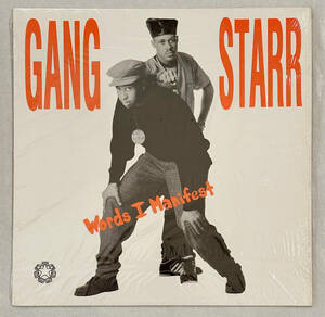 ■1989年 オリジナル US盤 Gang Starr - Worlds I Manifest 12”EP WP1012 Wild Pitch Records