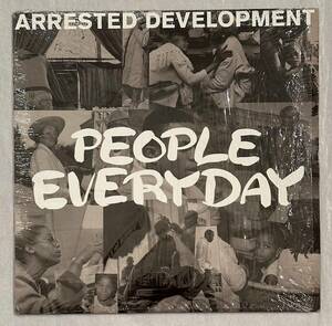 #1992 year original US record Arrested Development - People Everyday 12~EP Y-19756 Chrysalis