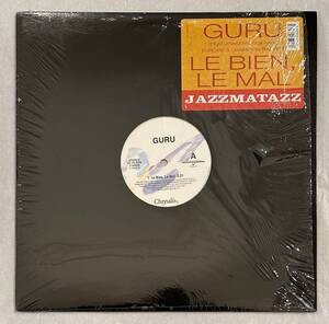 ■1993年 オリジナル US盤 Guru Featuring MC Solaar - Le Bien, Le Mal 12”EP Y-24830 Chrysalis