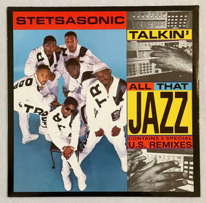 ■1988年 オリジナル Germany盤 Stetsasonic - Talkin’ All That Jazz 12”EP BCM 12001 BCM Records