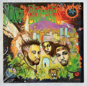 ■1989年 オリジナル US盤 Jungle Brothers - Done By The Forces Of Nature 12”LP 1-26072 Warner Bros. Records