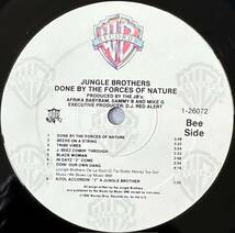 ■1989年 オリジナル US盤 Jungle Brothers - Done By The Forces Of Nature 12”LP 1-26072 Warner Bros. Records_画像5