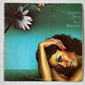 ■1977年 オリジナル US盤 Marlena Shaw - Sweet Beginnings 12”LP PC-34458 Columbia