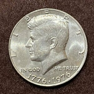 アメリカ 50セント硬貨(1976年) 　/ケネディハーフダラー/外国コイン/Lot1