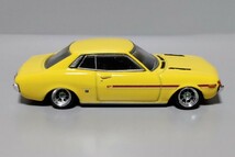 絶版 希少 1/64 京商 64コレクション トヨタ セリカ 1600 GT 改 A20 初代 初期型 ダルマ 深リム ハヤシ シャコタン カスタム 改造 旧車_画像6