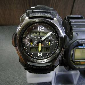 ★ G-SHOCK 稼働品×１ 電池切れ×３★ GW-2500B ★ GLX-5600 ★ DW-6900 ★ DW-5600E ◇ まとめて４個【 電池切れ：現状渡し】の画像2