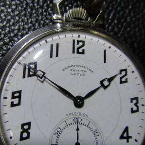 懐中時計 ★ Citizen Pocket Watch / 21JEWELS 【 稼働品 】★ ZENITH LOCLE (CHRONOMRTRE) / PRECISION 【不動品】の画像3