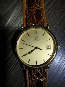 ★ OMEGA De Ville QUARTZ / MEN'S WATCH【 中古：電池交換済 】