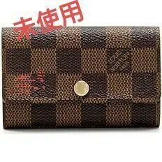 【未使用】ルイヴィトン キーケース 6連キーケース ミュルティクレ6 ダミエ　lv 　美品　Louis Vuitton