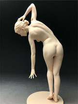 樹脂製　大型31センチ　西洋彫り　女神　ヌード　デッサン人形　ポージング　女性　少女　フィギュア　美人　裸婦　仏像　　重さ約239ｇ_画像6