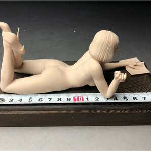 樹脂製 西洋彫り 女神 ヌード デッサン人形 ポージング 女性 少女 フィギュア 美人 裸婦 仏像 置物  重さ約78ｇの画像10