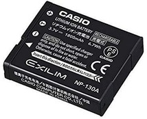 【本物/2個】CASIO NP-130A デジタルカメラ用リチウムイオン電池 2個セット【安心のメーカー入荷品！】_画像7