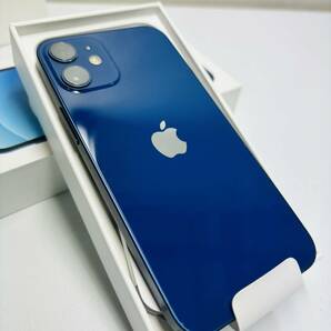 iPhone 12 mini 本体 128G Simフリー ブルー 中古品 の画像1