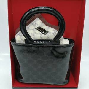 y2632 新品 未使用品 CELINE セリーヌ ハンカチ 綿100% ポーチ 化粧品入れ セット 川辺(株) ギフト 箱付き