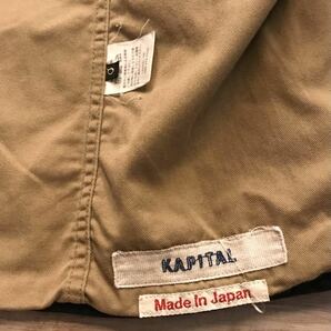 KAPITAL キャピタル 0805 カバーオール ピエロ リンゴマンカバー カスタム 日本製 ブラック サイズ 0(XS)の画像7
