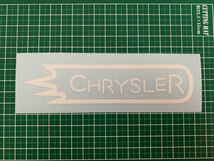 VD1)chrysler_クライスラー カッティングステッカー シール_画像2