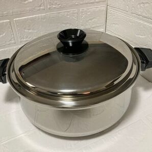 ロイヤルクイーン 鍋セット 5PLY STAINLESS STEEL COOKWARE 未使用欠品ありの画像4