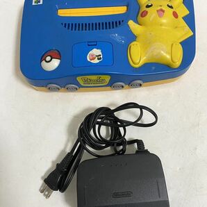任天堂 ニンテンドー ピカチュウ Pikachu NINTENDO64 本体 NUS-101(JPN) の画像1