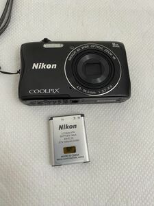 動作OK+美品Nikon ニコン COOLPIX S3700 コンパクトデジタルカメラ 