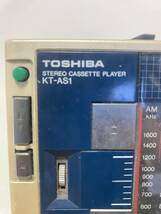 カセットプレーヤー　TOSHIBA KT-AS1_画像2