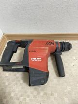 動作OK HILTI ヒルティ TE30-A36 36V ハイパワー 充電式 コードレスハンマードリル _画像5