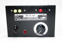 高出力PWM制御　12V 5A　カツミ KTM　KP-23 パワーパック改造　スイッチング方式パワーパック　黒_画像3
