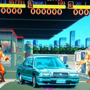 1円～CAPCOM/カプコン アーケード基板 『ファイナルファイト』  Final Fight ゲーム基板  動作確認済み  3P可能 ハーネス付き の画像3