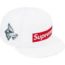 送料無料【白・7 1/4】Money Box Logo New Era 22aw 国内正規品 新品未開封 シュプリーム White ホワイト ニューエラ マネー ボックスロゴ_画像1