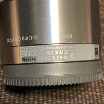 SONY F3.5 E30㎜ MACRO SEL30M35 E-mount 中古品_画像2