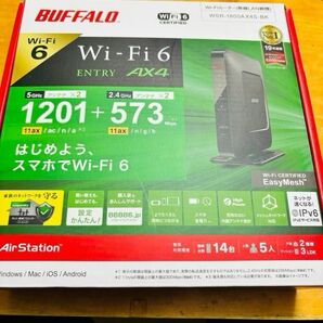 バッファロー(Wi-Fi6対応) BUFFALO WSR-1800AX4S-BK
