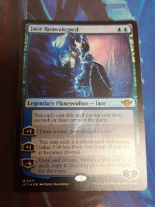 mtg 　再覚醒したジェイス　英語　foil　数量3